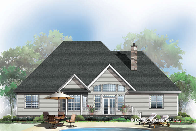 Craftsman House Plan #2865-00204 Elevation Photo