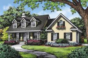 Country House Plan #2865-00206 Elevation Photo