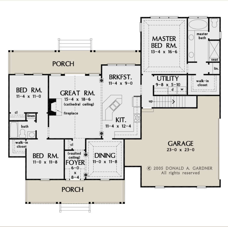 House Plan House Plan #27024 Drawing 1