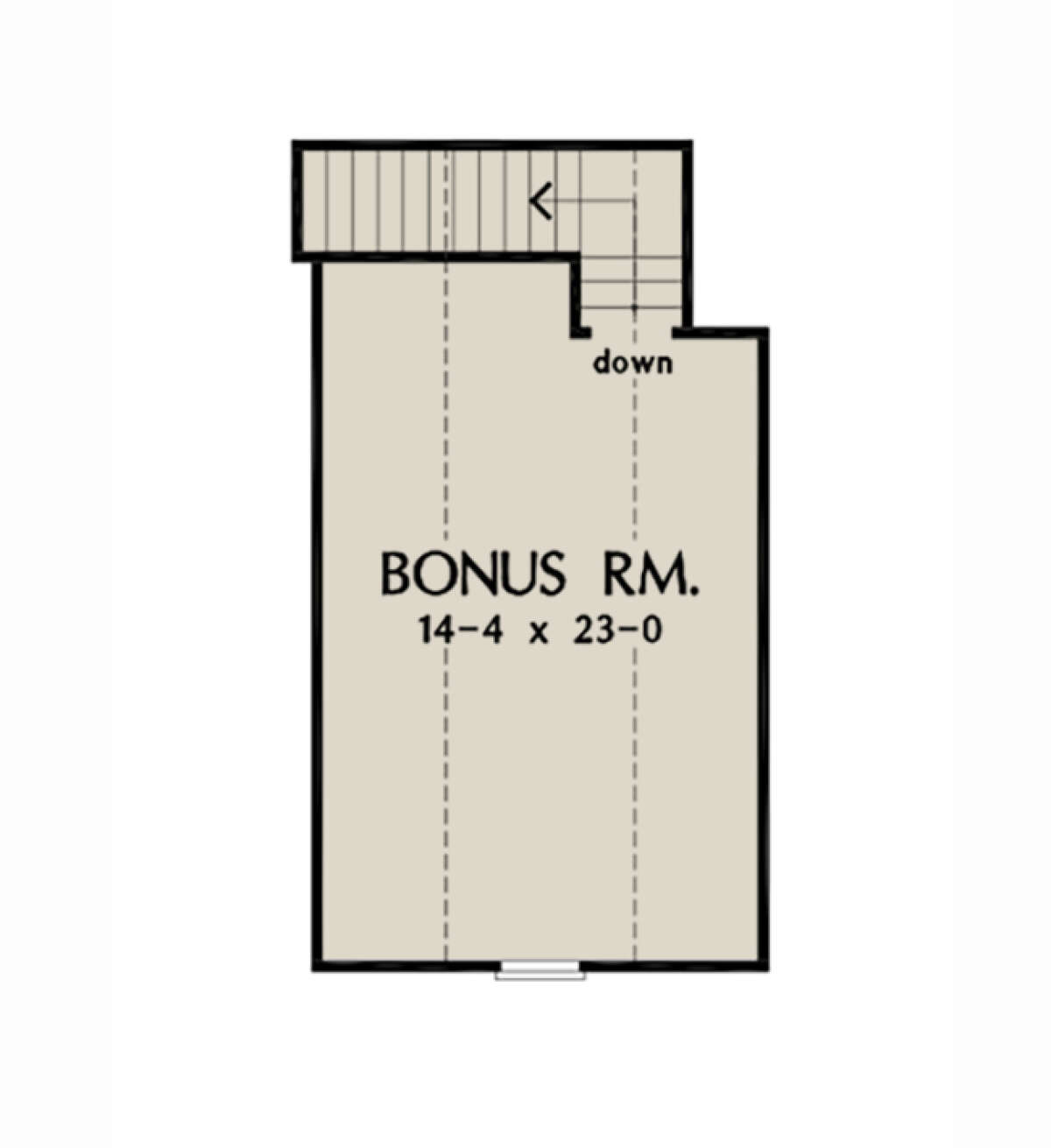 Bonus Room for House Plan #2865-00206