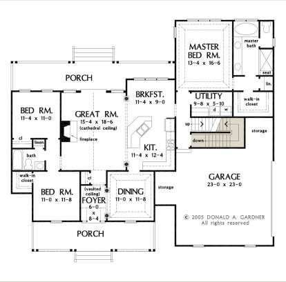House Plan House Plan #27024 Drawing 3
