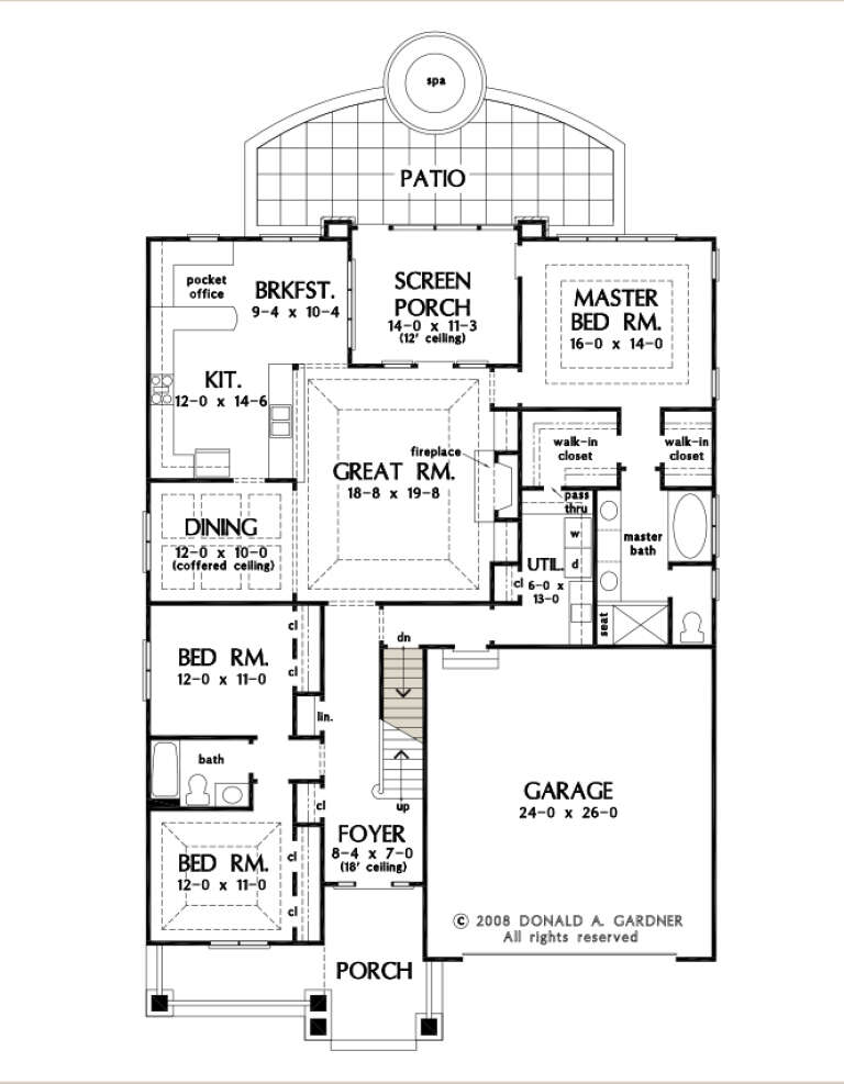 House Plan House Plan #27026 Drawing 3