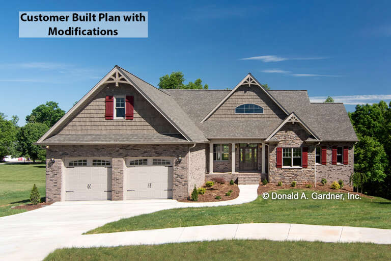 Craftsman House Plan #2865-00209 Elevation Photo