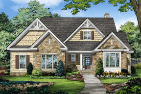 Traditional House Plan #2865-00210 Elevation Photo