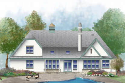 French Country House Plan #2865-00211 Elevation Photo