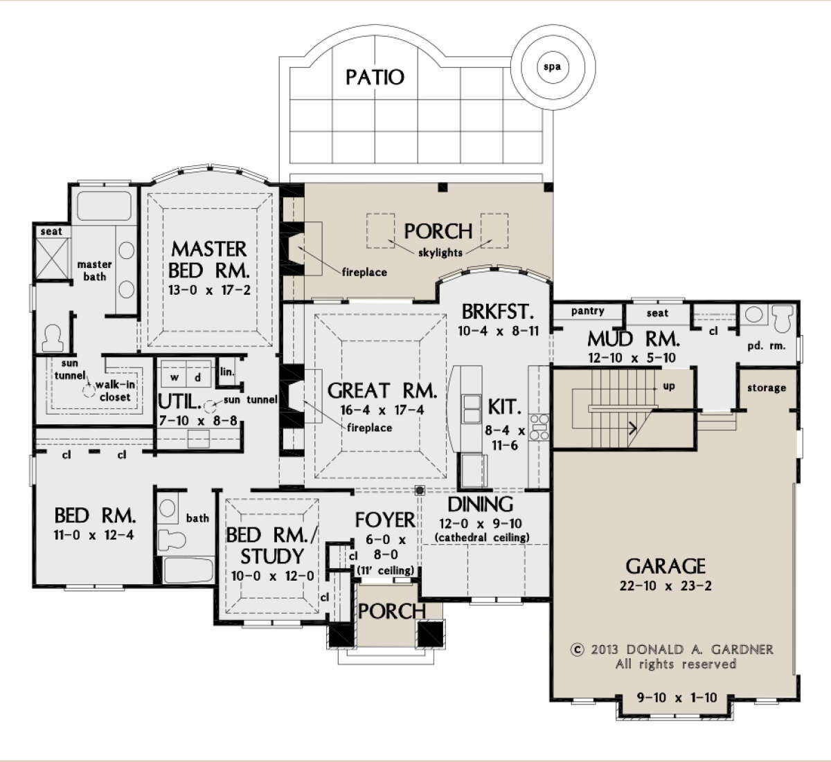 Main Floor for House Plan #2865-00211