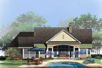 Traditional House Plan #2865-00212 Elevation Photo