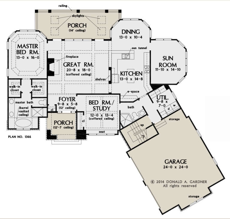 House Plan House Plan #27030 Drawing 1