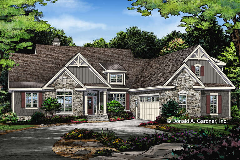 House Plan House Plan #27031 Front Elevation