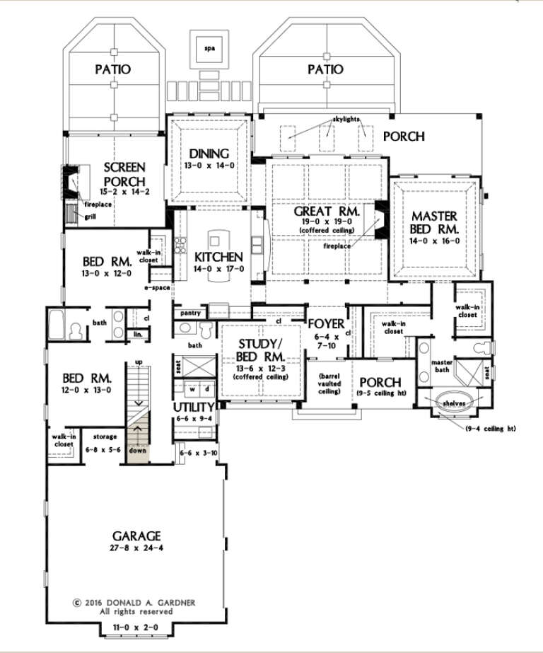 House Plan House Plan #27032 Drawing 3