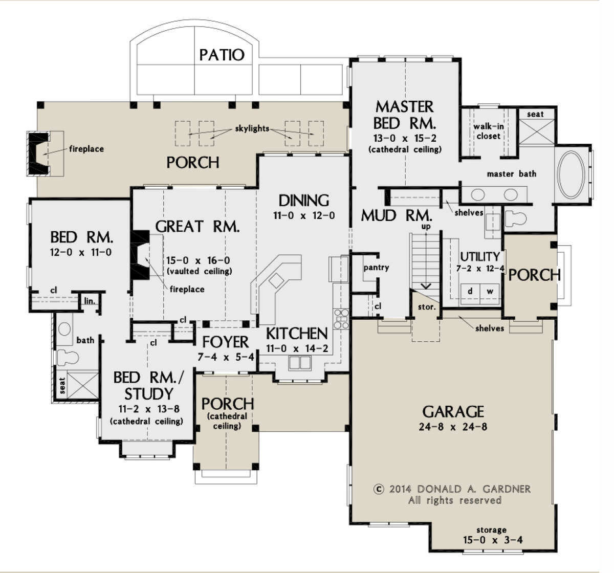 Main Floor for House Plan #2865-00215