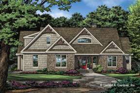 Craftsman House Plan #2865-00216 Elevation Photo