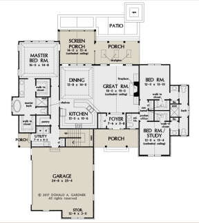 Main Floor for House Plan #2865-00216
