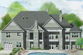 Craftsman House Plan #2865-00217 Elevation Photo