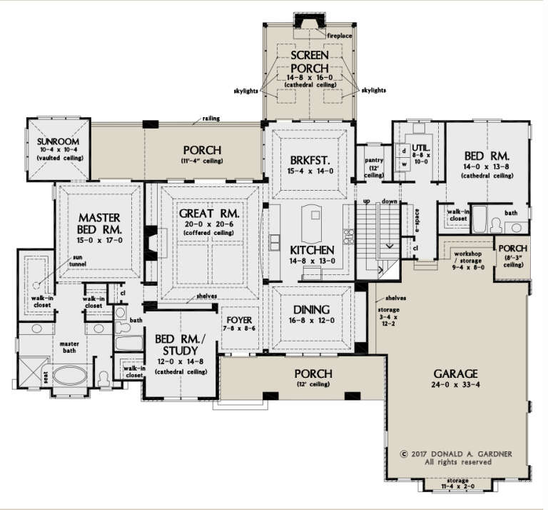 House Plan House Plan #27035 Drawing 1