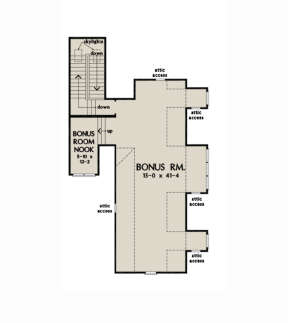 Bonus Room for House Plan #2865-00217