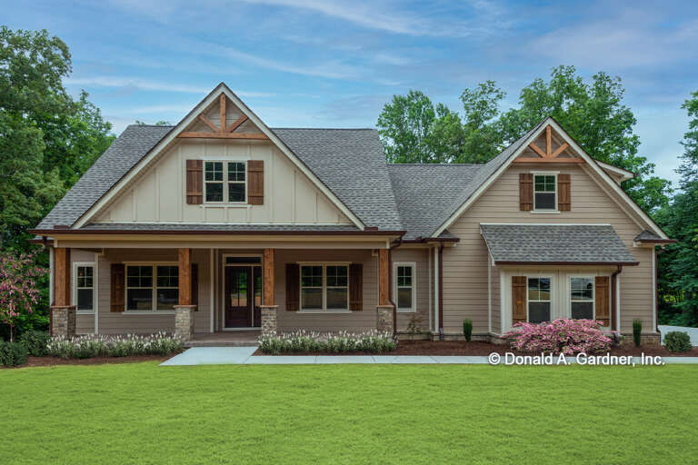 Craftsman House Plan #2865-00218 Elevation Photo