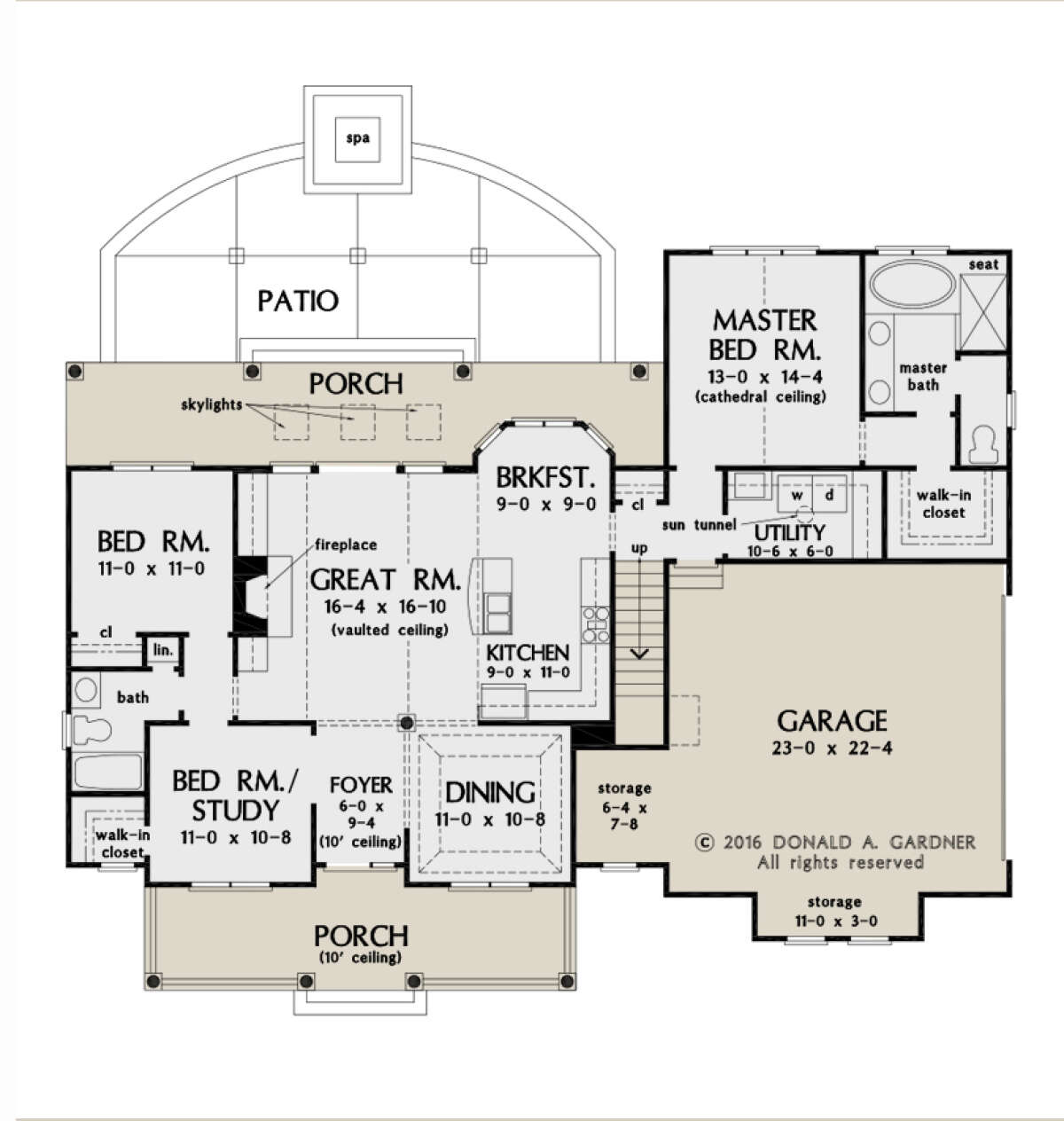 Main Floor for House Plan #2865-00218