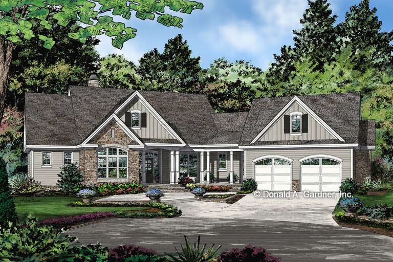 House Plan House Plan #27037 Front Elevation