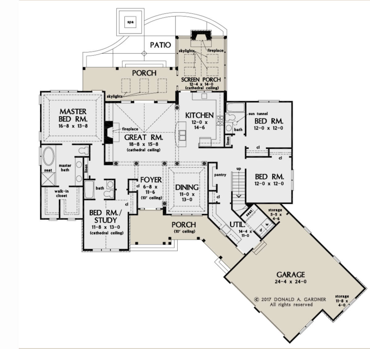 Main Floor for House Plan #2865-00219