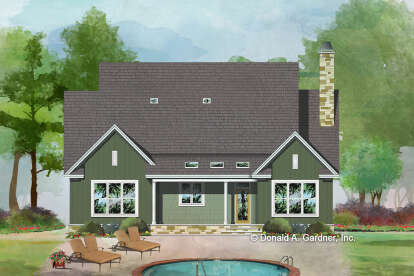 Craftsman House Plan #2865-00220 Elevation Photo