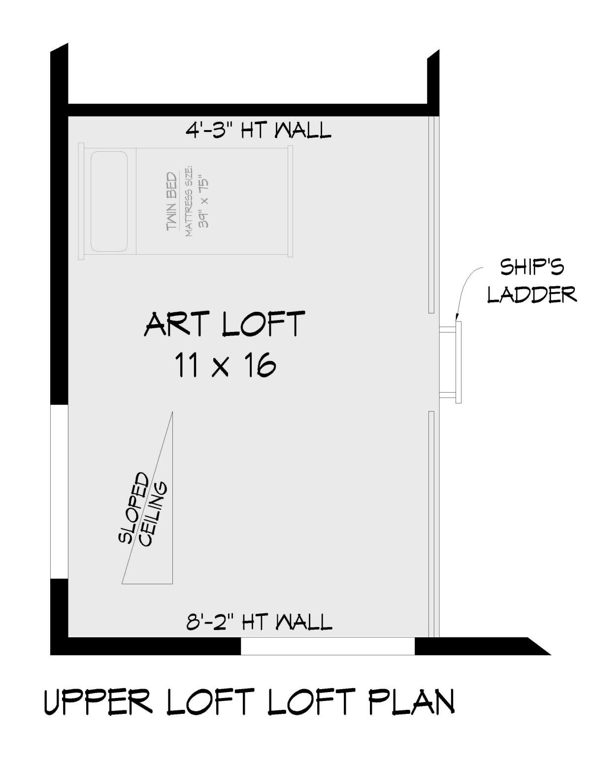 Loft for House Plan #940-00514