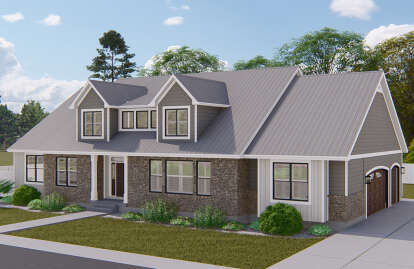 Traditional House Plan #2802-00147 Elevation Photo