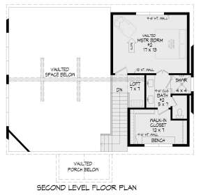 Second Floor for House Plan #940-00515