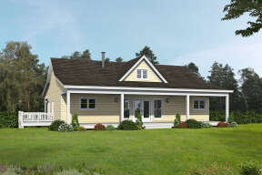 Country House Plan #940-00517 Elevation Photo