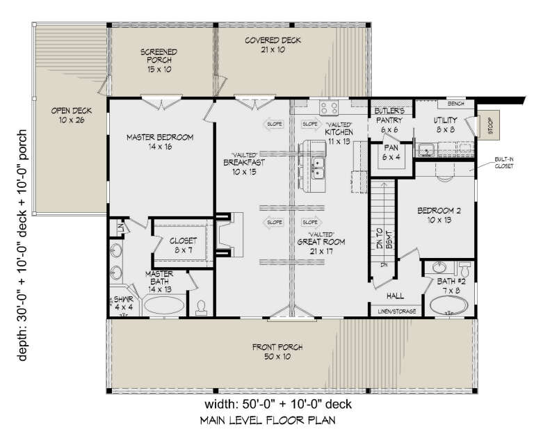 House Plan House Plan #27044 Drawing 1