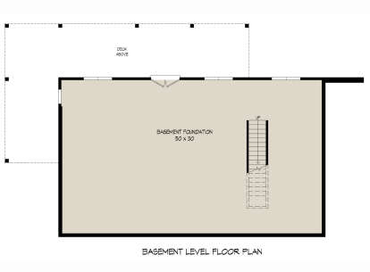 Basement for House Plan #940-00517