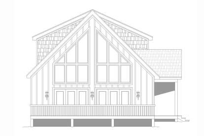 Mountain House Plan #940-00518 Elevation Photo