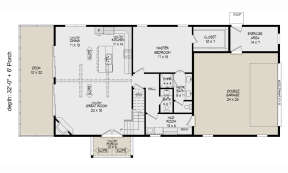 Main Floor for House Plan #940-00518