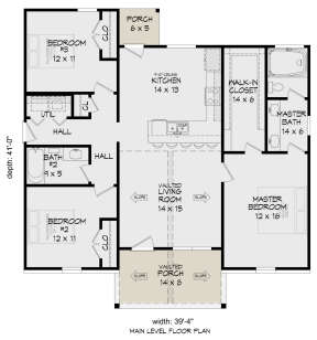 Main Floor for House Plan #940-00520