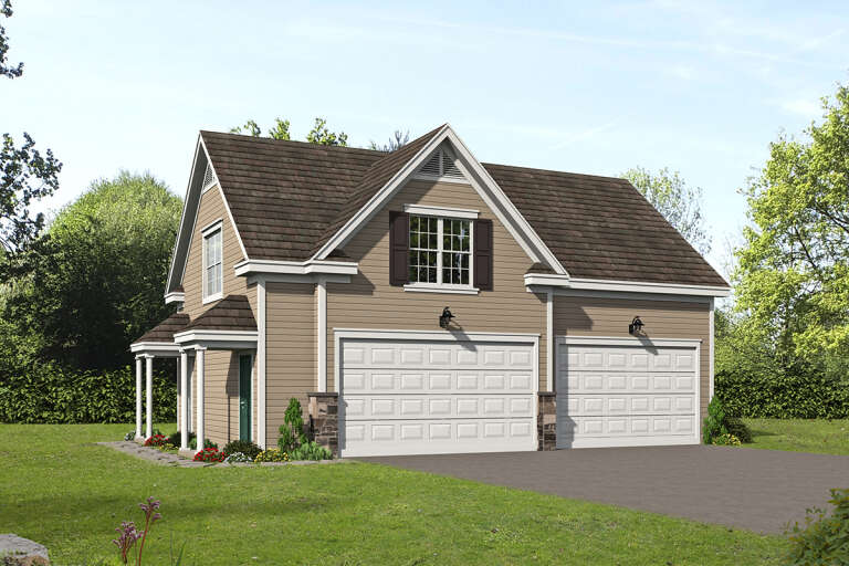 House Plan House Plan #27048 Front Elevation