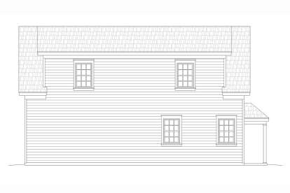 Colonial House Plan #940-00521 Elevation Photo