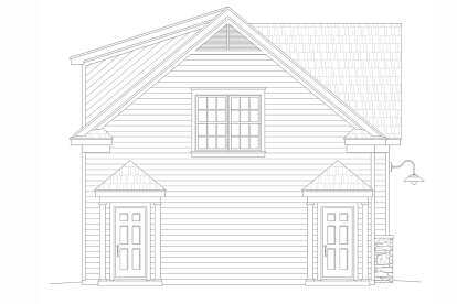 Colonial House Plan #940-00521 Elevation Photo