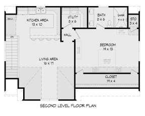 Second Floor for House Plan #940-00521