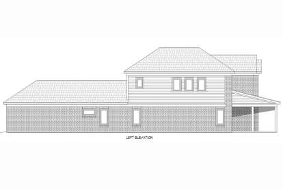 Traditional House Plan #940-00522 Elevation Photo