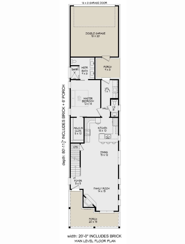 House Plan House Plan #27049 Drawing 1