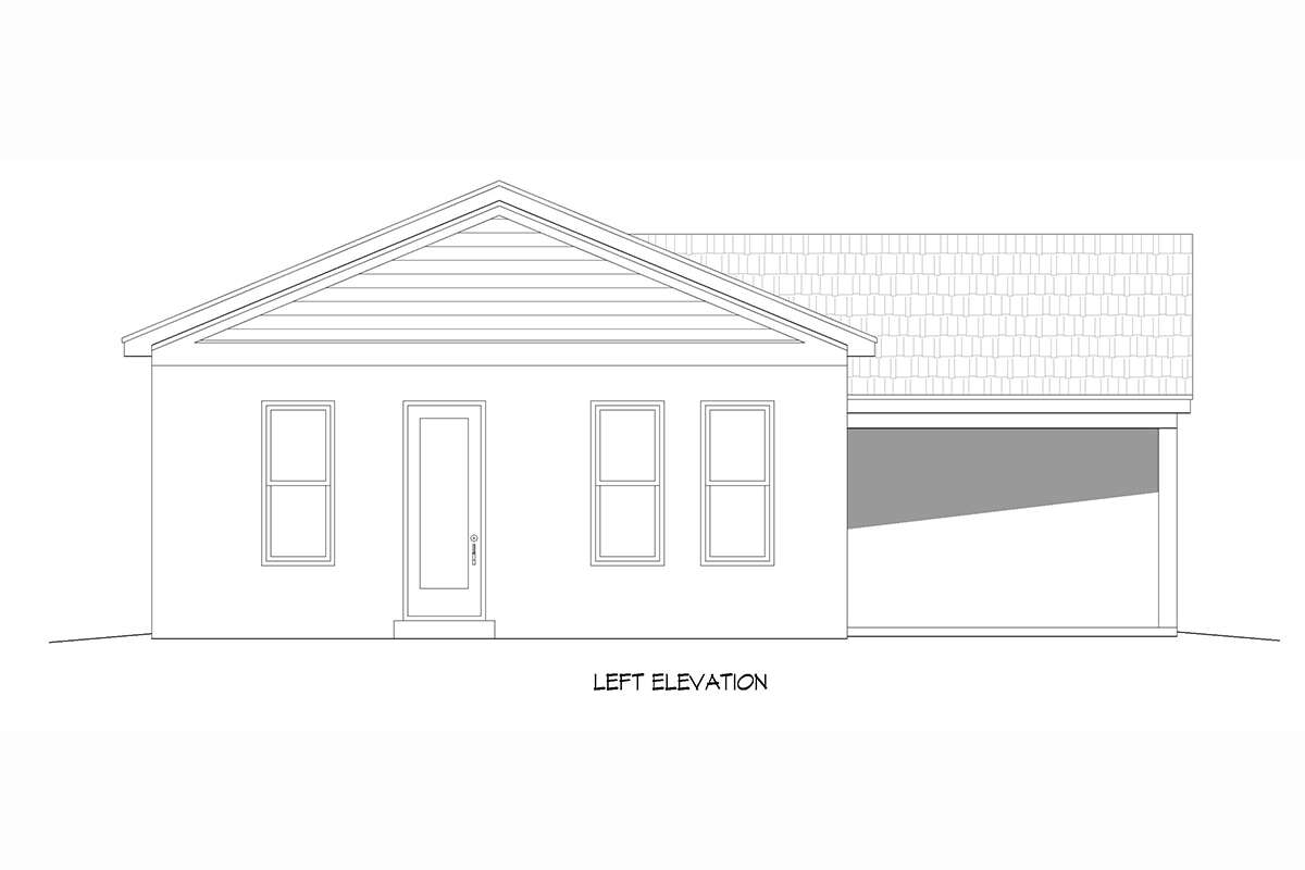Craftsman House Plan #940-00524 Elevation Photo