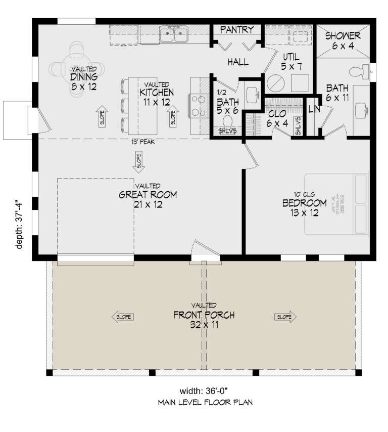 House Plan House Plan #27051 Drawing 1