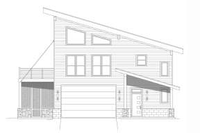 Modern House Plan #940-00525 Elevation Photo