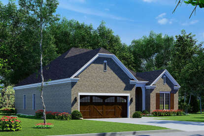 European House Plan #8318-00244 Elevation Photo