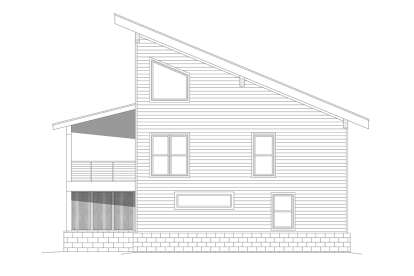 Modern House Plan #940-00527 Elevation Photo