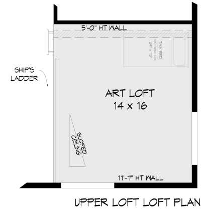 Loft for House Plan #940-00527