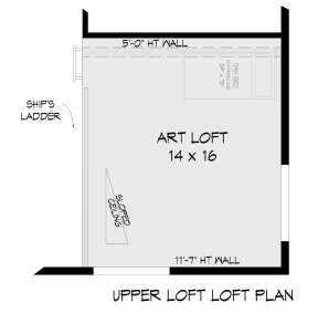 Loft for House Plan #940-00528