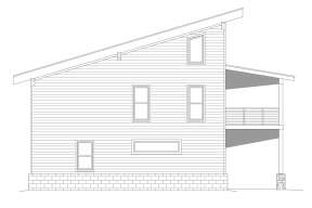 Modern House Plan #940-00529 Elevation Photo