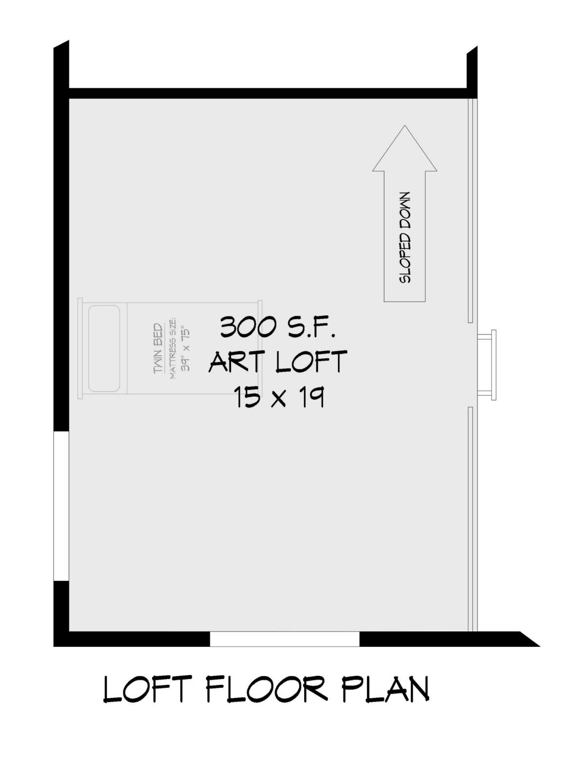 Loft for House Plan #940-00529
