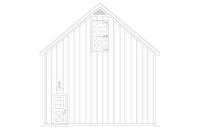 Barn House Plan #940-00530 Elevation Photo